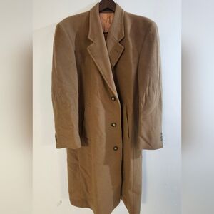 Gianfranco Ruffini Cashmere Camel Coat